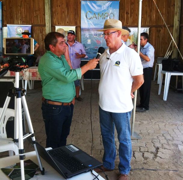 Presidente do Irga concede entrevista