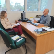 O encontro ocorreu na sede administrativa
