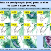 Previsão de tempo seco na Metade Sul, entre os dias 06 e 13 de junho