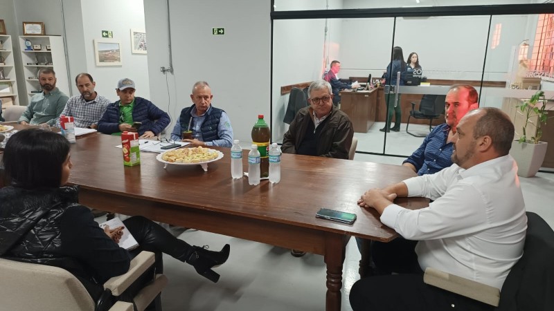 Durante a reunião, Bonotto apresentou as principais ações em andamento pelo Irga
