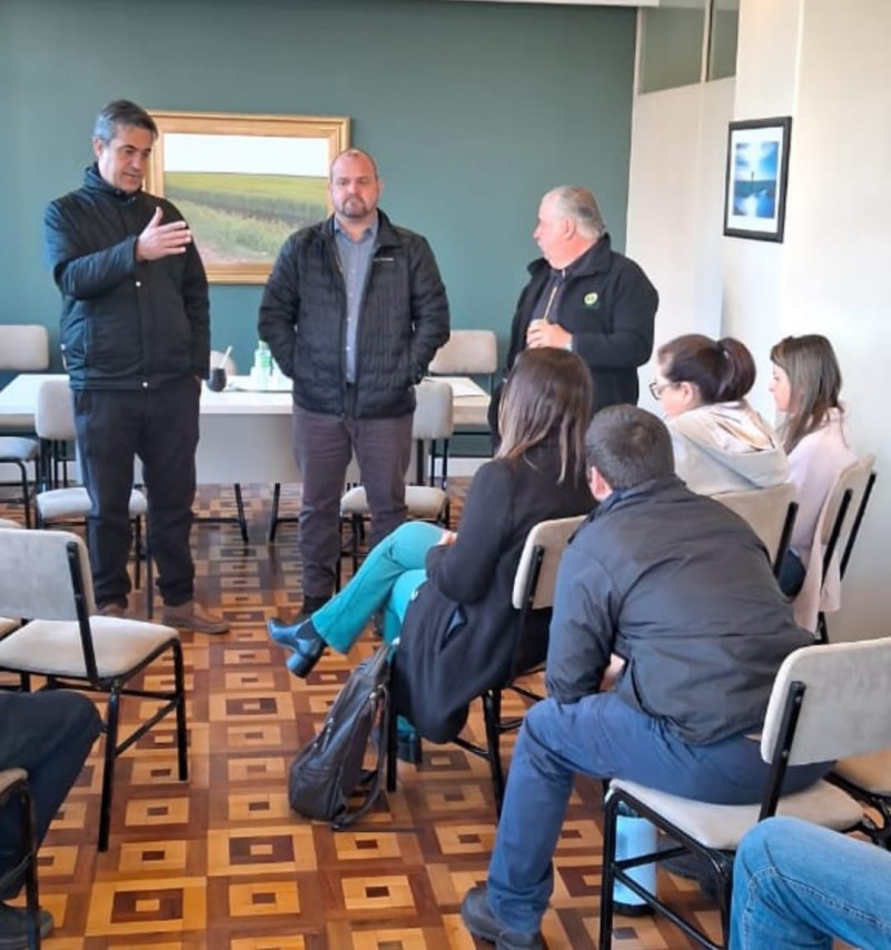 A agenda de Bonotto na cidade também incluiu visitas técnicas