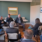 A visita reforça o compromisso do Irga com a sustentabilidade e a competitividade da orizicultura gaúcha