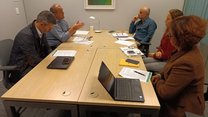 A reunião teve como objetivo apresentar um panorama do setor orizícola no Rio Grande do Sul