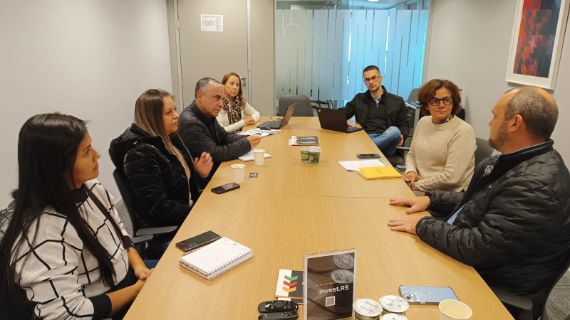 A reunião teve como objetivo fornecer informações técnicas e estratégicas que subsidiem a equipe da Invest RS 