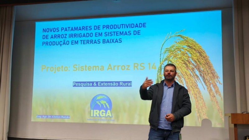 Com iniciativas como essa, o Irga reafirma seu papel como agente promotor de conhecimento técnico e inovação