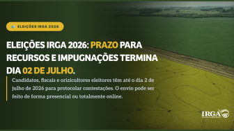 Elei&ccedil;&otilde;es Irga 2026/2029