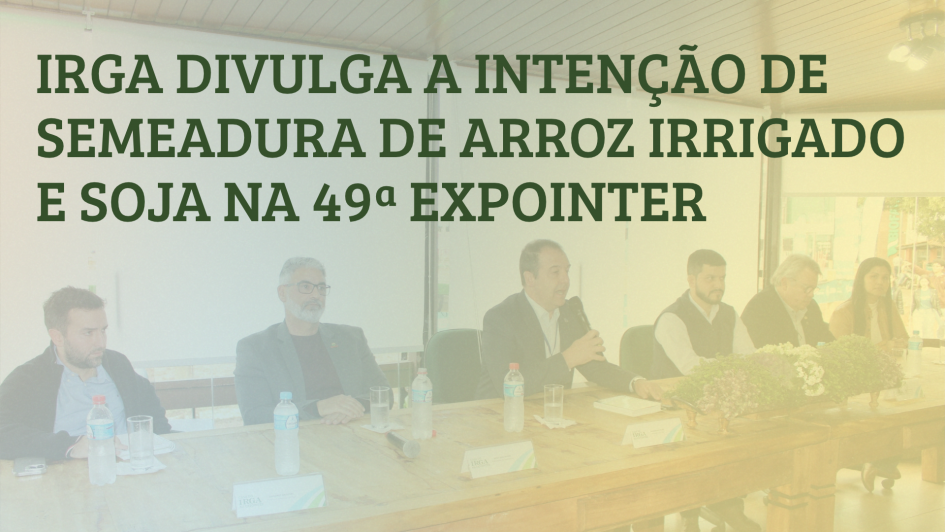dados da semeadura