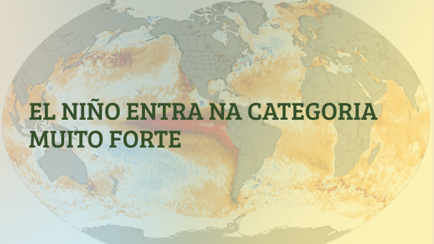 El Ni&ntilde;o entra na categoria muito forte